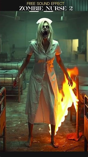 ZOMBIE NURSE HORROR SOUND EFFECT 2 #horrorsounds #freesoundeffects #zombie #sound #scarysounds