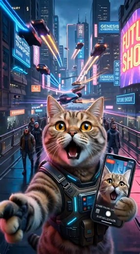 Welcome to the Cyberpunk Future City.