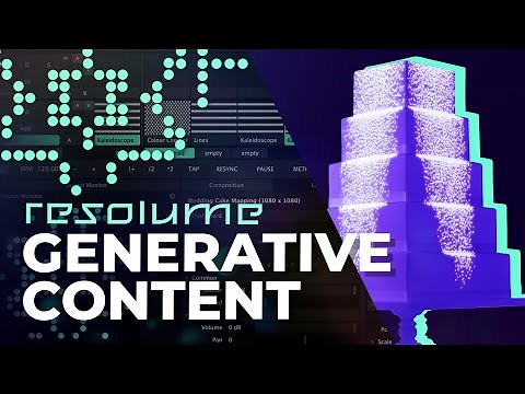 Resolume Arena 6 Tutorial | Learn Cake Mapping (3/6) Content & Effects