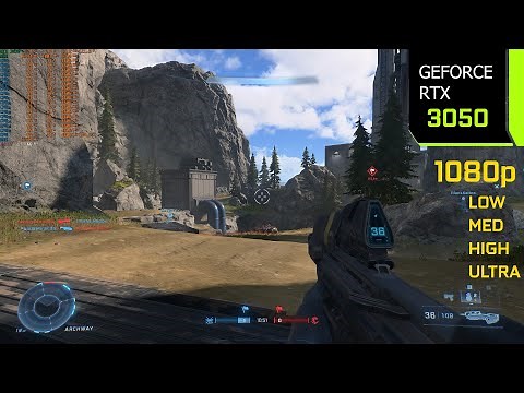 Halo Infinite | RTX 3050 1080p Low/Medium/High/Ultra Settings | i7 10700F