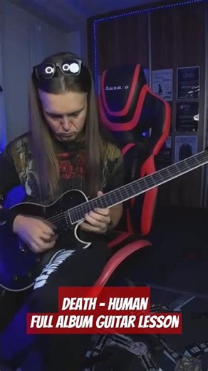 Death - "Human" full album guitar lesson available now! #hubsacademy