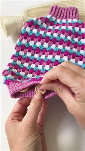 Crochet This Quick Granny Stitch Project with Me! #crochet #shortscrochet #crocheting