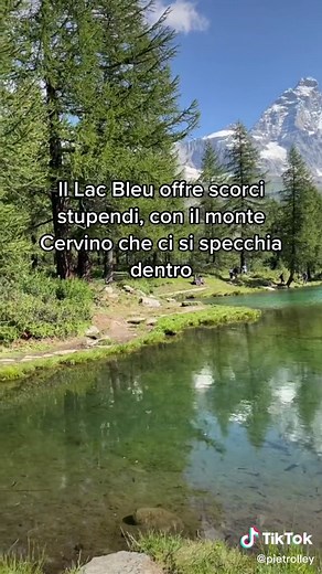 Scopri il Lago Blu a Cervinia: un Paradiso Naturale