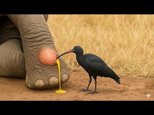 Bird Saves Elephant from a Painful Abscess—But Days Later, Disaster Strikes