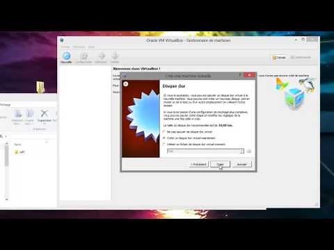 Configuration de Virtualbox