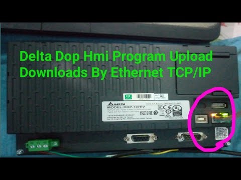 Delta Dop Hmi Program Upload Downloads By Ethernet TCP/IP