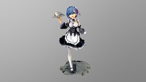 PhotoCatch Test - Rem Figure - Download Free 3D model by 小編米奇 (@mickey9801)