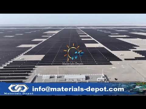 🏜️ From Desert Wasteland to Clean Energy Giant! 1.5GW Solar Project #solar