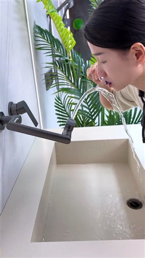 ✨ Clean Lines. Modern Luxury. 💧 The embedded faucet installation you’ve been waiting for — stylish, compact, and efficient for a contemporary home. #HomeUpgrade #ModernStyle #BathroomInspo #FaucetDesign #minimalaesthetic | Home Kitchen Supplies