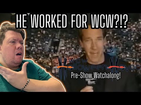 MIKE ROWE was in WCW?!? | WCW Halloween Havoc 2000 Pre-Show Watchalong!