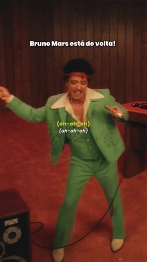 BRUNO MARS ESTÁ DE VOLTA! 🗣️ Bruninho finalmente lançou, nesta sexta-feira, o single