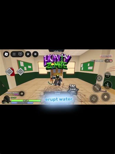 showcasing Anchor in Hunty zombie!