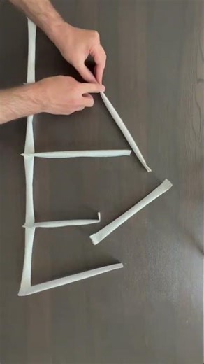 How to Build a Paper Truss Bridge #shorts