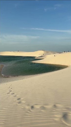 Exploring Dunes & Lagoons, Lençóis Maranhenses, Brazil from Eleonóra W. 🇧🇷