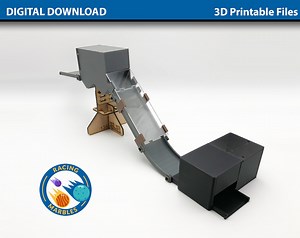 Track Riser & Speed Reducer for Marble Sports Racing System - DIGITAL FILES for 3D Printing - A Modular Marble Racetrack Toy - Etsy Canada