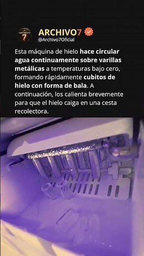 Máquina de hielo Bullet 🧊