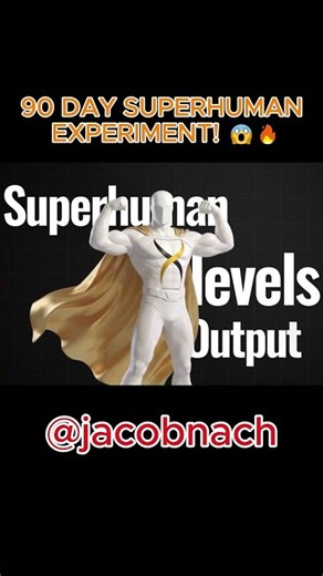 Itried to get SUPERPOWERS for90days! 😱🔥What happens when you optimize your body for90days straight?