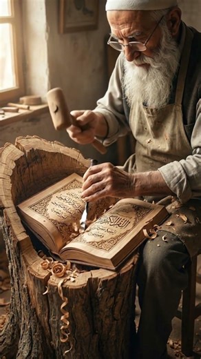 বৃক্ষের হৃদয়ে আল-কুরআন#Allah​#IslamicArt​#Muslim​#Deen​#SubhanAllah​#Alhamdulillah​#Faith