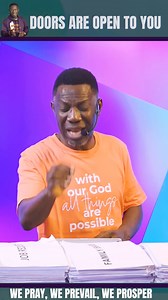 18K views · 1.5K reactions | I decree and declare that God will open doors of favor and opportunities in your life, career, and ministry that no man can shut. Join us bright and early tomorrow for Prophetic Prayer Hour with Rev. Dr. Sam Oye on all social media platforms from 6am Nigeria Time With Our God All Things Are Possible!!! #pptarians #pph #revsamoye #opendoors #favour | Rev Sam Oye | Facebook
