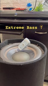 Govo 900 + 12” Subwoofer 🔥 Hard Bass Test 😱 #shorts