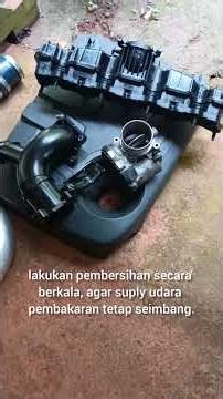 pembersihan air intake manifold ford ranger 2.2 setelah pemakaian 3 tahun (29.418km)