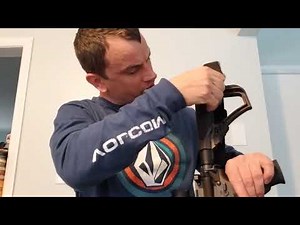 Sling attachment points on DDV7M4 and install of a Magpul Paraclip QD Adapter