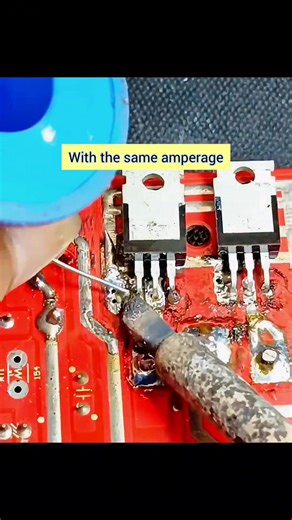 68K views · 445 reactions | FET with the same amperage #ampere #mosfet #same #transistor #converter #PWM | Giyan Circuit | Facebook