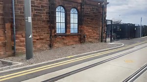 33K views · 874 reactions | Riding the Edinburgh trams today down through Leith and on to Newhaven . A few big ships docked at Leith including the Fort Victory . https://en.m.wikipedia.org/wiki/RFA_Fort_Victoria | Strange Places in Scotland | Facebook