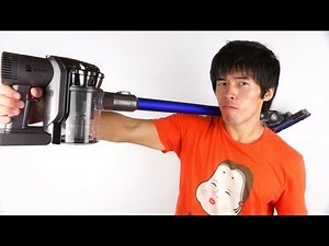 Dyson cordless cleaner unboxing review Dyson DC45 (DC44)