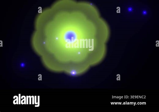 Abstract Glowing Pulsing Energy Core Animation Stock Video Footage - Alamy