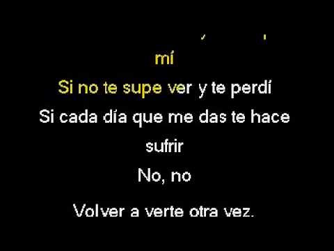 'Sueños rotos' KARAOKE COMPLETO