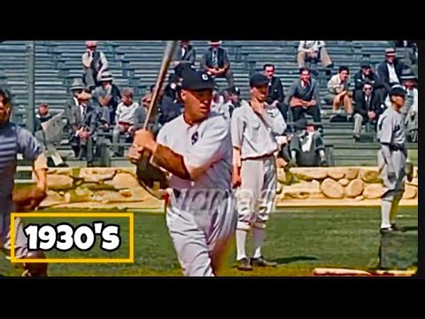 WAIT… This Was Baseball?! 😳⚾️ 1930s Chicago White Sox Spring Training (RARE in Color)