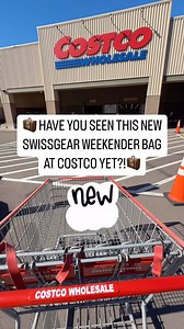 🧳Have you seen this new SWISSGEAR Weekender bag at Costco yet?!🧳 🔥Only $49.99 in @Costco clubs! This regularly retails for $99.99 so this is a steal at half off!! #swissgearpartner 😍This is THE PERFECT BAG for a weekend trip! With tons of compartments for storage and features such as: * A Zippered bottom compartment for additional packing space, perfect for shoes! * A Front zippered quick-access pocket for books or easy grab items! * Adjustable, removable shoulder strap * Pass-Thru trolley s