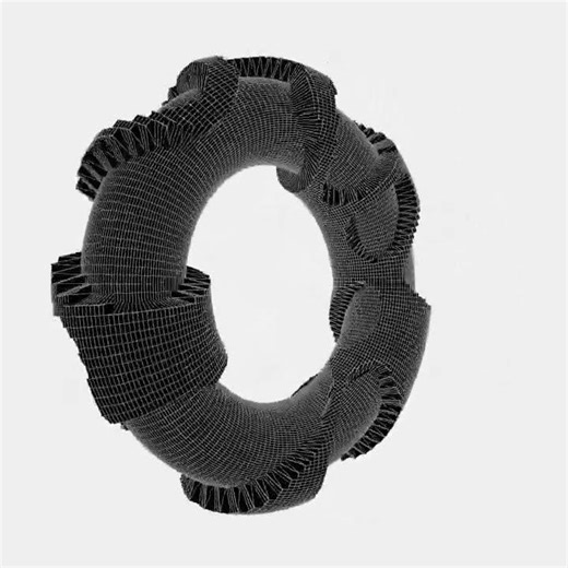 Algorithmic Flow. #openframeworks #programming #creativecoding