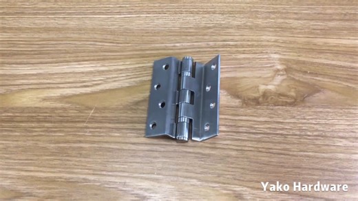 L Crank Stainless Steel Flat Hinge with 2 Ball Bearing for Swing Door Cranked Large Washer Storm Proof Hinge