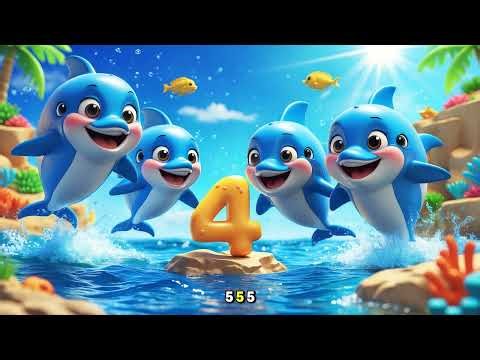 Under the Sea Counting | Kids Numbers & Ocean Animals | Nursery Rhymes for Toddlers & Baby Songs 🐠🐙🦀
