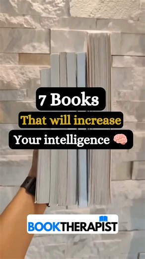 308K views · 2.7K reactions | Here are 7 books that will make you wiser and better | The Book Therapist | Facebook