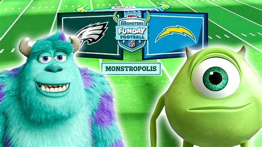 毛怪苏利文和大眼怪麦克来打球了Best of Monsters Inc. MNF Game! 20251209