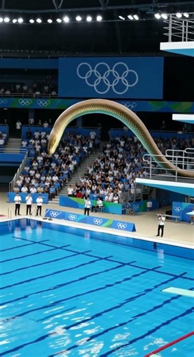 Arafura File Snake Takes the 20m Olympic Dive! | A-Z Animals