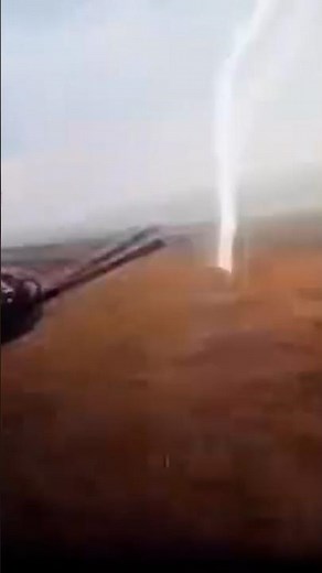 Lightning nearly strikes two highway patrol troopers