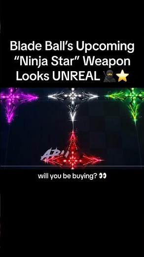 NEW Ninja Star in Blade Ball Looks UNREAL!! 🥷