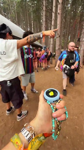 Finding My Friends on the OPPOSITE Side of a Music Festival in Michigan! Totem Compass Navigation