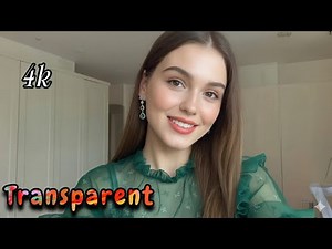4k Try-On Haul See Everything | Transparent Dress, Lingerie & Bikini Try-On Haul With Me (2025) #16