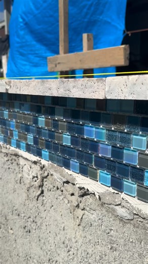 Laying down all the tile and travertine today here in Brownsville on this beautiful 14×28 custom build  We’re installing silver travertine with rustic blue tile — the perfect combo for a clean, modern finish that pops in any backyard. Another transformation in the making… stay tuned  Fast Lane Pools  956-560-3007  fastlanepools@yahoo.com  RGV | Custom Pools, Jacuzzis, Turf, Patios  DM for a free quote ✨ Financing Available | Fast Lane Pools | Facebook