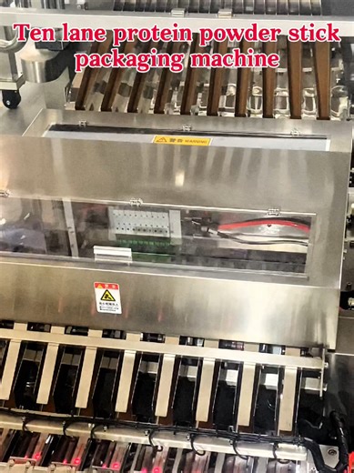 Efficient Ten Lane Protein Powder Packaging Machine