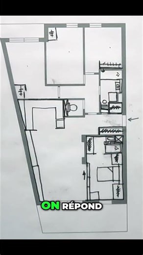 90m² métamorphosés : Le plan final en T5 ! 📐✨
