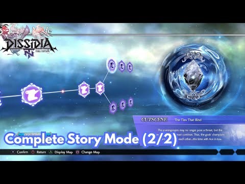 Dissidia FINAL FANTASY NT - Complete Story Mode (2/2) 4K 60FPS | No Commentary