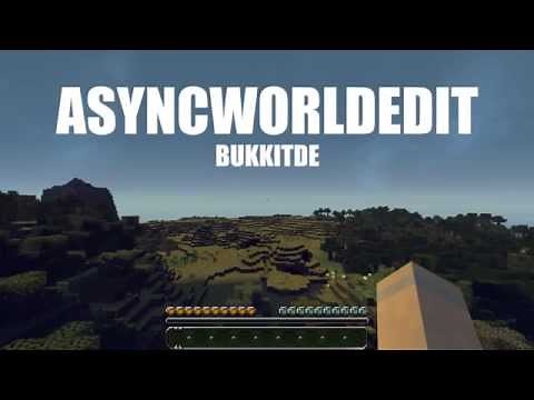 AsyncWorldEdit | Spigot / Bukkit Plugin Tutorial | Worldedit Mod | HD