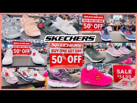 SKECHERS OUTLET SALE‼️BUY ONE GET ONE 50%OFF‼️SKECHERS SHOE SHOPPING❤️MAY 2021 STORE WALKTHROUGH❤︎