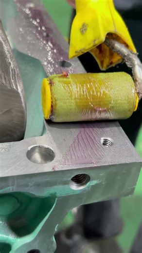 The engine assembly process